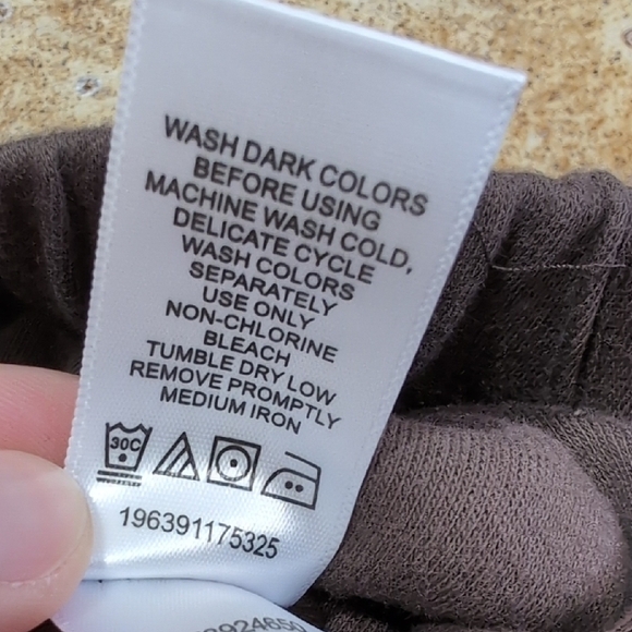 Woman Within | Brown Comfy Sweat Pants Joggers Size L - Picture 8 of 11